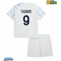 Inter Milan Marcus Thuram #9 Bortedraktsett Barn 2025-26 Kortermet (+ Korte bukser)